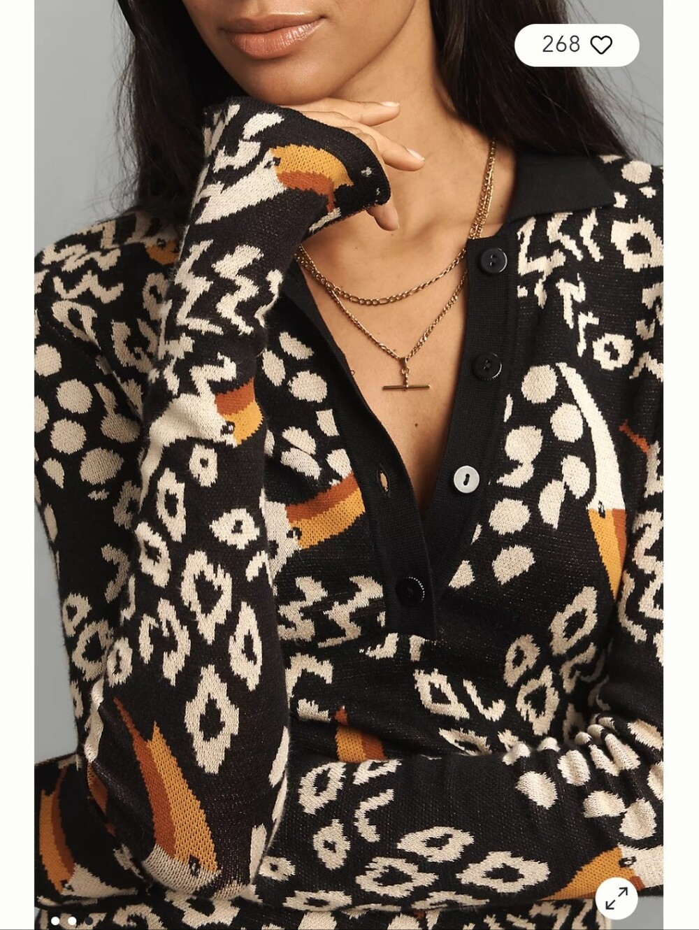 Farm Rio Sweater - Picture 2 of 10